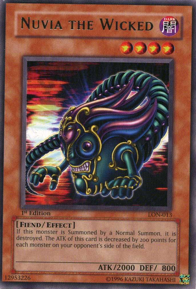 Nuvia the Wicked [LON-013] Rare | Jomio and Rueliete's Cards and Comics