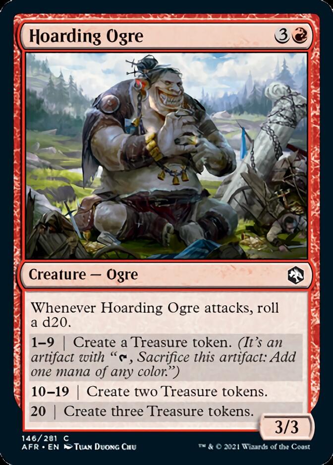 Hoarding Ogre [Dungeons & Dragons: Adventures in the Forgotten Realms] | Jomio and Rueliete's Cards and Comics