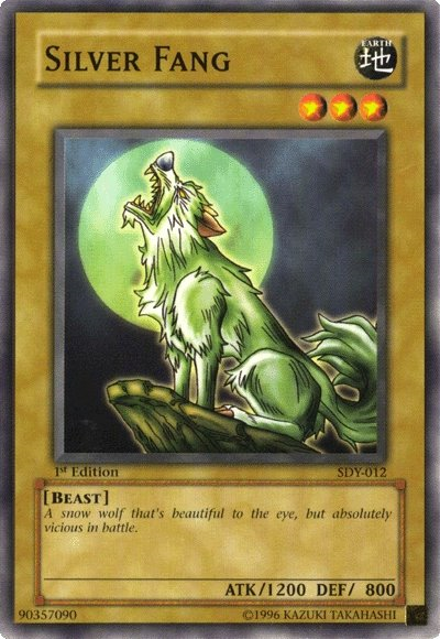Silver Fang [SDY-012] Common | Jomio and Rueliete's Cards and Comics