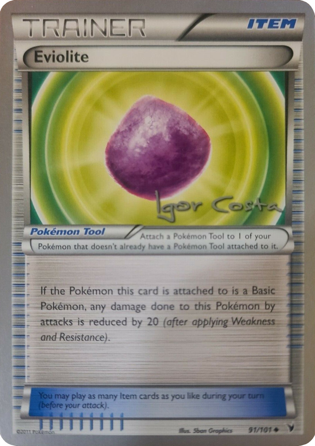 Eviolite (91/101) (Pesadelo Prism - Igor Costa) [World Championships 2012] | Jomio and Rueliete's Cards and Comics