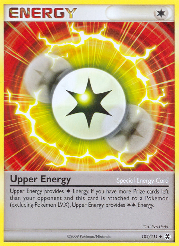 Upper Energy (102/111) [Platinum: Rising Rivals] | Jomio and Rueliete's Cards and Comics