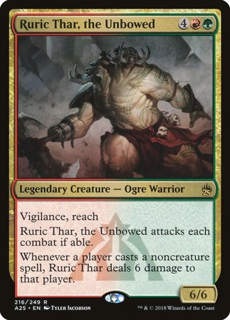 Ruric Thar, the Unbowed [Masters 25] | Jomio and Rueliete's Cards and Comics