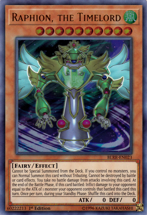 Raphion, the Timelord [BLRR-EN023] Ultra Rare | Jomio and Rueliete's Cards and Comics