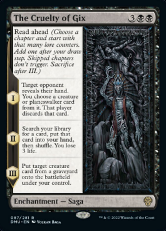 The Cruelty of Gix [Dominaria United] | Jomio and Rueliete's Cards and Comics