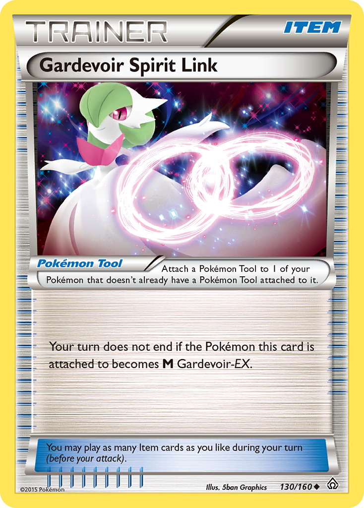 Gardevoir Spirit Link (130/160) [XY: Primal Clash] | Jomio and Rueliete's Cards and Comics