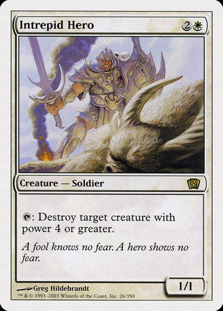 Intrepid Hero [Eighth Edition] | Jomio and Rueliete's Cards and Comics