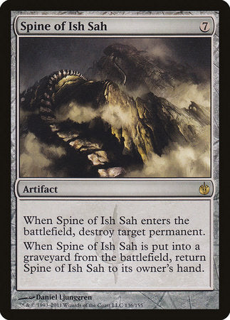 Spine of Ish Sah [Mirrodin Besieged] | Jomio and Rueliete's Cards and Comics