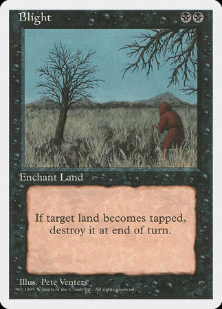 Blight [Fourth Edition] | Jomio and Rueliete's Cards and Comics