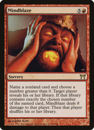Mindblaze [Champions of Kamigawa] | Jomio and Rueliete's Cards and Comics