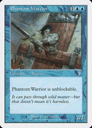 Phantom Warrior [Seventh Edition] | Jomio and Rueliete's Cards and Comics