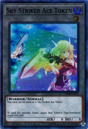 Sky Striker Ace Token [OP08-EN026] Super Rare | Jomio and Rueliete's Cards and Comics