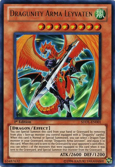 Dragunity Arma Leyvaten [SDDL-EN001] Ultra Rare | Jomio and Rueliete's Cards and Comics