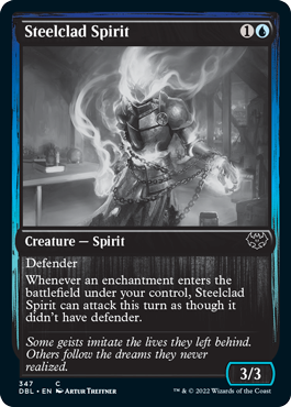 Steelclad Spirit [Innistrad: Double Feature] | Jomio and Rueliete's Cards and Comics