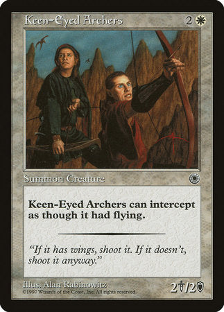 Keen-Eyed Archers [Portal] | Jomio and Rueliete's Cards and Comics