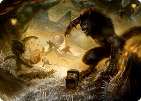Storm the Festival Art Card [Innistrad: Midnight Hunt Art Series] | Jomio and Rueliete's Cards and Comics