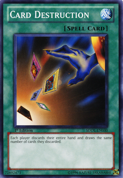 Card Destruction [SDDL-EN030] Common | Jomio and Rueliete's Cards and Comics