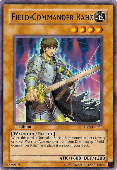 Field-Commander Rahz [PTDN-EN030] Super Rare | Jomio and Rueliete's Cards and Comics