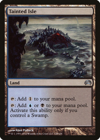 Tainted Isle [Planechase 2012] | Jomio and Rueliete's Cards and Comics