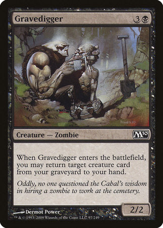Gravedigger [Magic 2010] | Jomio and Rueliete's Cards and Comics