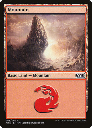 Mountain (263) [Magic 2015] | Jomio and Rueliete's Cards and Comics
