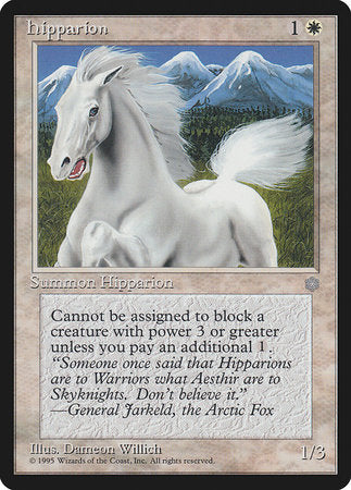Hipparion [Ice Age] | Jomio and Rueliete's Cards and Comics