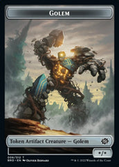 Powerstone // Golem Double-Sided Token [The Brothers' War Tokens] | Jomio and Rueliete's Cards and Comics