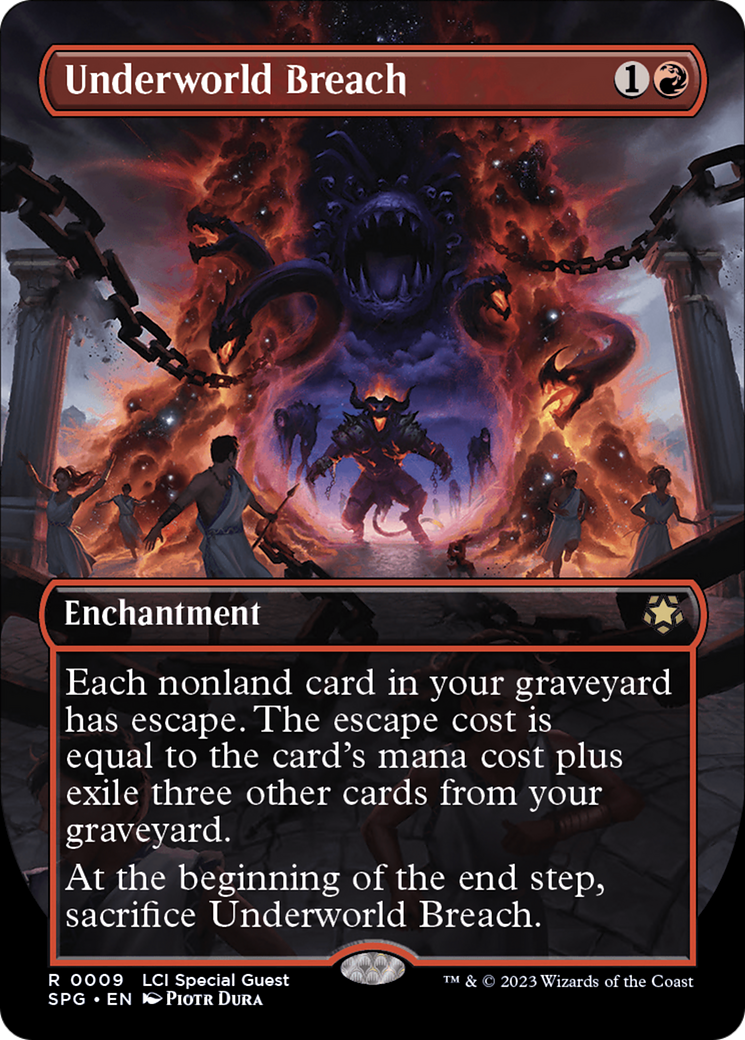 Underworld Breach (Borderless) [The Lost Caverns of Ixalan Special Guests] | Jomio and Rueliete's Cards and Comics