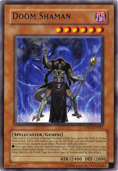 Doom Shaman [CP07-EN011] Rare | Jomio and Rueliete's Cards and Comics
