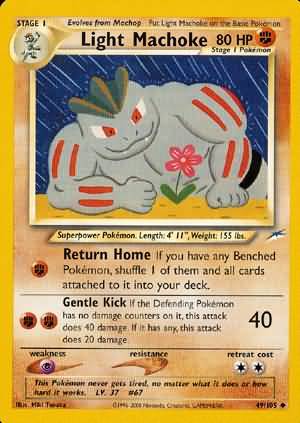 Light Machoke (49/105) [Neo Destiny Unlimited] | Jomio and Rueliete's Cards and Comics