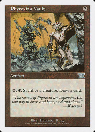 Phyrexian Vault [Classic Sixth Edition] | Jomio and Rueliete's Cards and Comics