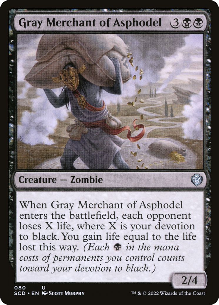 Gray Merchant of Asphodel [Starter Commander Decks] | Jomio and Rueliete's Cards and Comics