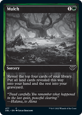 Mulch [Innistrad: Double Feature] | Jomio and Rueliete's Cards and Comics