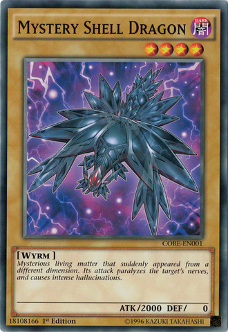 Mystery Shell Dragon [CORE-EN001] Common | Jomio and Rueliete's Cards and Comics