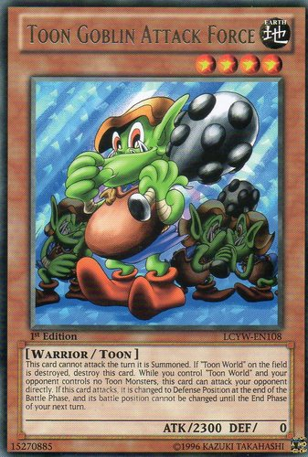 Toon Goblin Attack Force [LCYW-EN108] Rare | Jomio and Rueliete's Cards and Comics