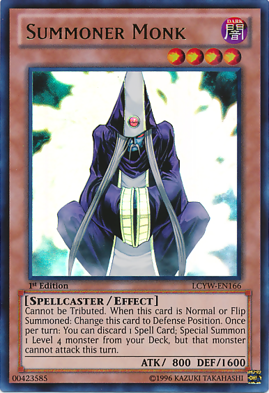 Summoner Monk [LCYW-EN166] Ultra Rare | Jomio and Rueliete's Cards and Comics
