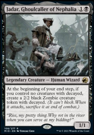 Jadar, Ghoulcaller of Nephalia (Promo Pack) [Innistrad: Midnight Hunt Promos] | Jomio and Rueliete's Cards and Comics