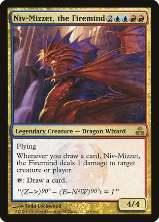 Niv-Mizzet, the Firemind [Guildpact] | Jomio and Rueliete's Cards and Comics