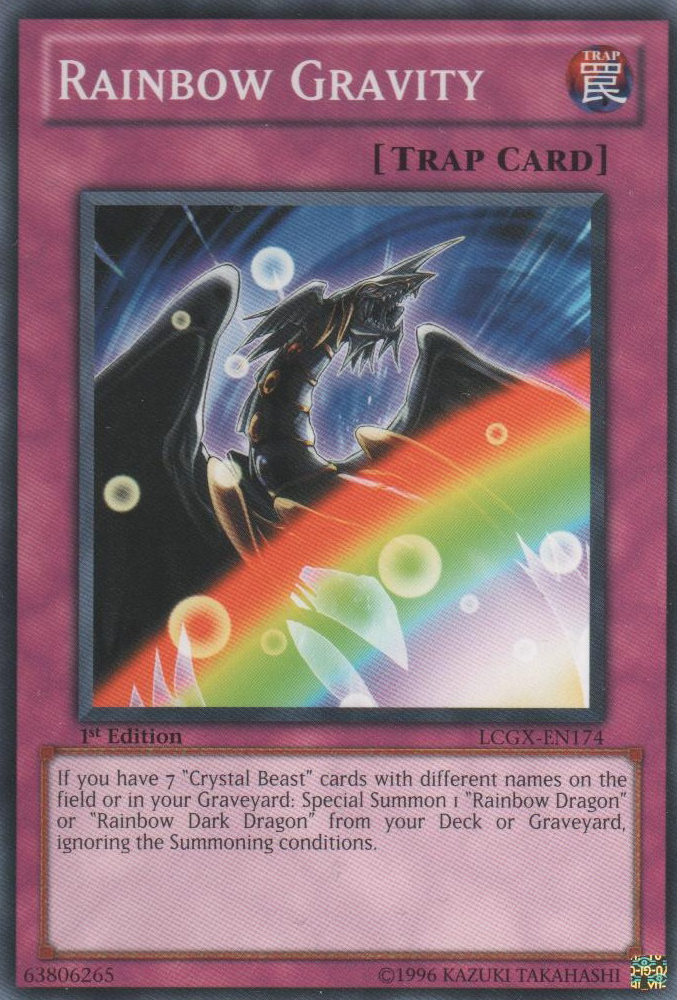 Rainbow Gravity [LCGX-EN174] Common | Jomio and Rueliete's Cards and Comics