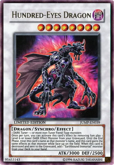 Hundred-Eyes Dragon [JUMP-EN039] Ultra Rare | Jomio and Rueliete's Cards and Comics