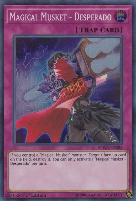 Magical Musket - Desperado [SPWA-EN025] Super Rare | Jomio and Rueliete's Cards and Comics