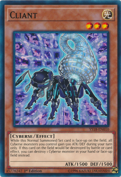 Cliant [YS18-EN010] Common | Jomio and Rueliete's Cards and Comics