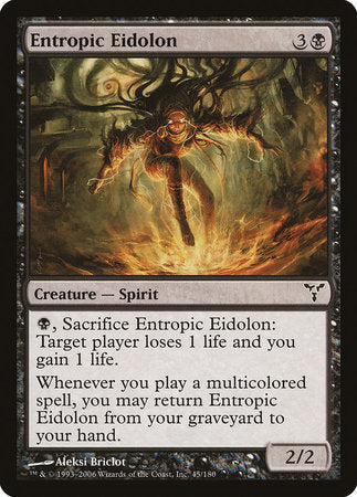 Entropic Eidolon [Dissension] | Jomio and Rueliete's Cards and Comics