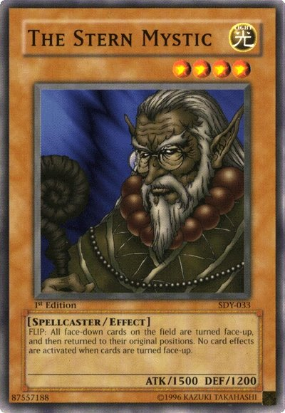 The Stern Mystic [SDY-033] Common | Jomio and Rueliete's Cards and Comics