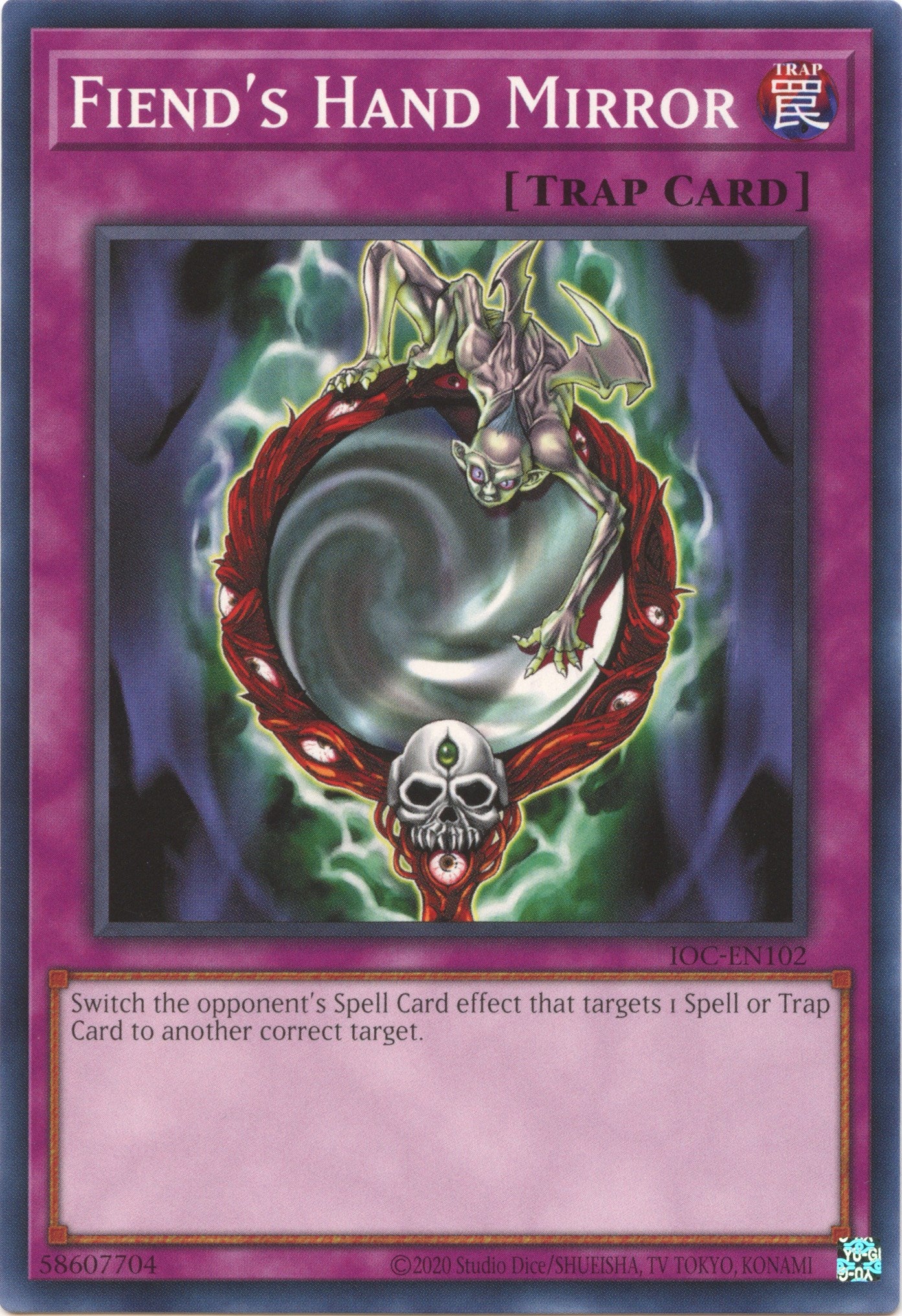 Fiend's Hand Mirror (25th Anniversary) [IOC-EN102] Common | Jomio and Rueliete's Cards and Comics