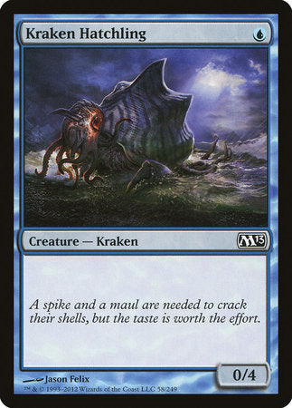 Kraken Hatchling [Magic 2013] | Jomio and Rueliete's Cards and Comics