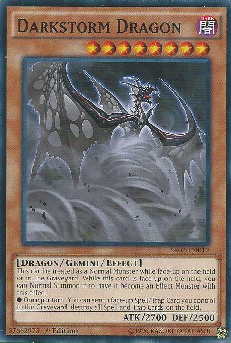 Darkstorm Dragon [SR02-EN012] Common | Jomio and Rueliete's Cards and Comics