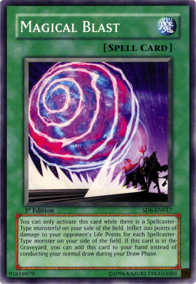 Magical Blast [SD6-EN017] Common | Jomio and Rueliete's Cards and Comics