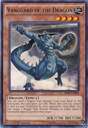 Vanguard of the Dragon [BP03-EN060] Rare | Jomio and Rueliete's Cards and Comics