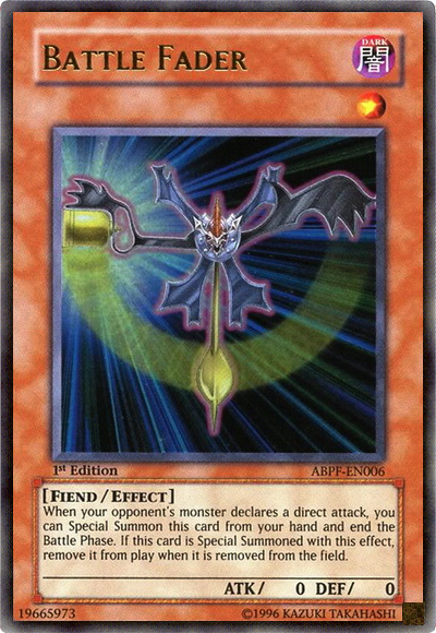 Battle Fader [ABPF-EN006] Ultra Rare | Jomio and Rueliete's Cards and Comics