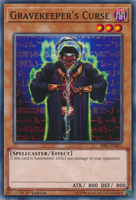 Gravekeeper's Curse [SS01-ENB01] Common | Jomio and Rueliete's Cards and Comics
